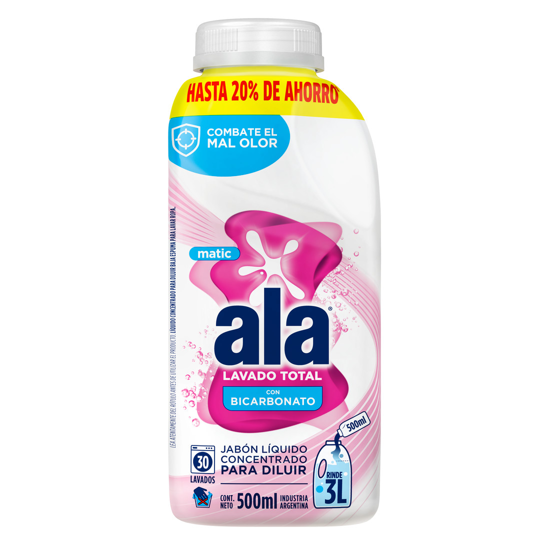 JABÓN LÍQUIDO PARA DILUIR CON BICARBONATO pack