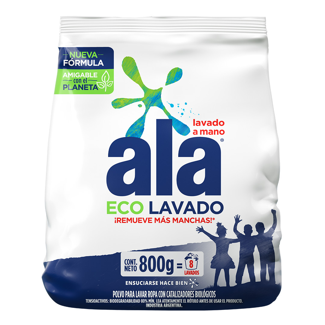 Jabón en Polvo Ala Matic Antibacterial Ecolavado | Ala